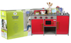 Funny Educational Red Cooking Toy Kids Miniature Kitchen Set Toy Pretend Play