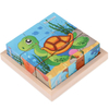 Wooden Toy Building Blocks 3d Puzzle