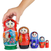 Classic Style Wooden Nesting Doll