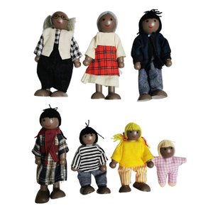 African Wooden Doll Puppet Toys