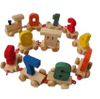 Wooden Number Train Toys