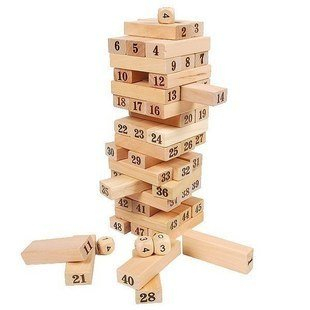 Jenga Games, Wooden Edcuational Toys