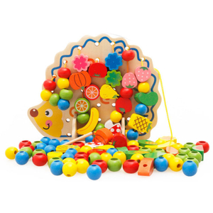 Wooden Lacing & Stringing Beads Toys