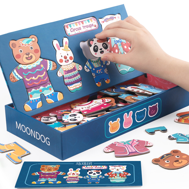  Educational Magnetic Puzzle Toy 