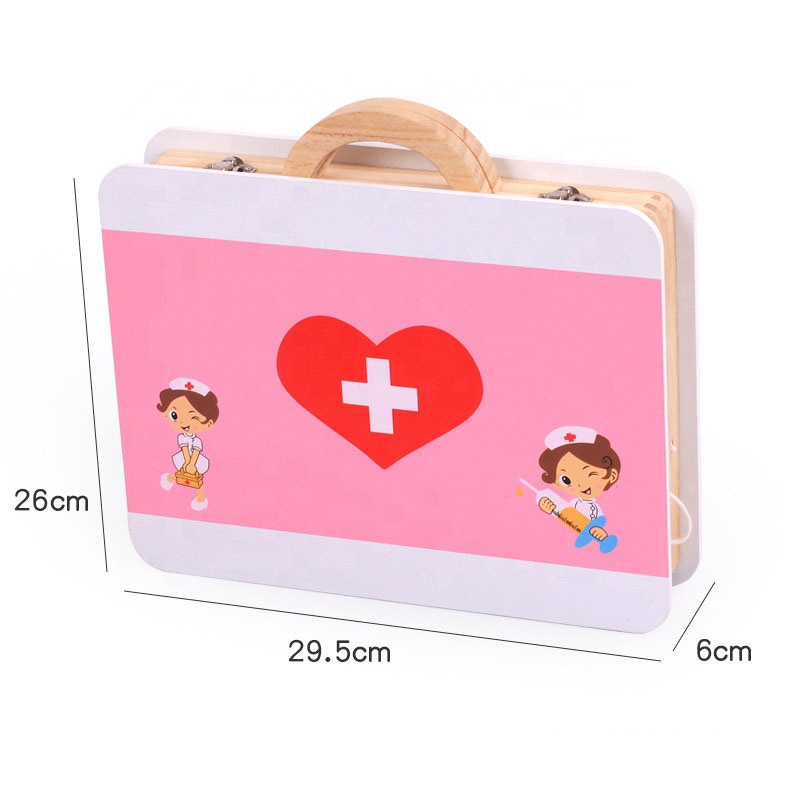 Wooden Pretend Role-Playing Hospital toys