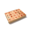 wooden kids toy rubber stamp