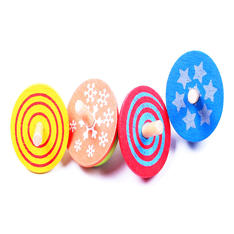 Kids Wooden Gyro Toy