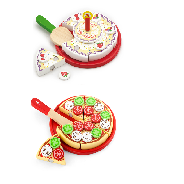 Homemade Pizza Play Food kitchen toys 