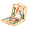 Children Role Play Garden Tool Simulation Kids Wooden Tool Box Toy