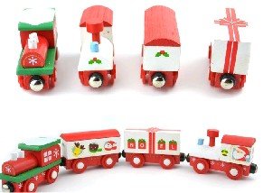 Birthday candle train toy for children