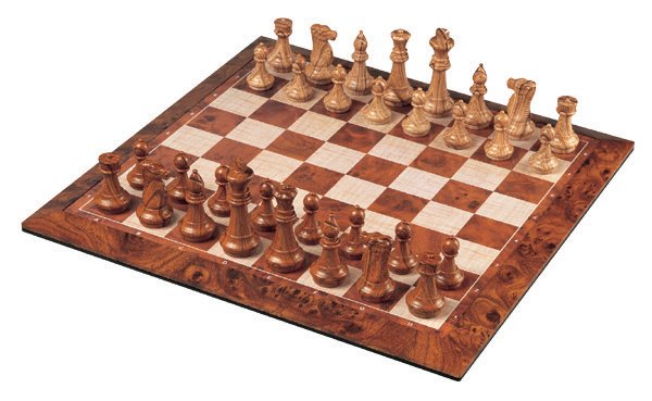Foldable Custom Wood Chess Games 
