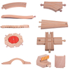 wooden train track pieces for children