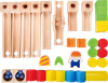 Marble Run Wood Toys Ball Game 