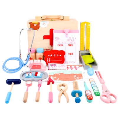 pretend play baby doll doctor set toy