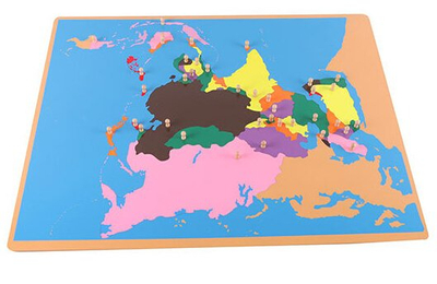 Geography Montessori Material Toys