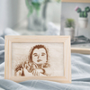 Personalized Engraved Wooden Photo Frame