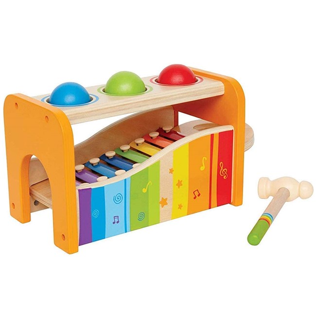 wooden educational DIY activity cube toys 