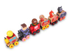 Wooden Rocking Pull Train Toys 