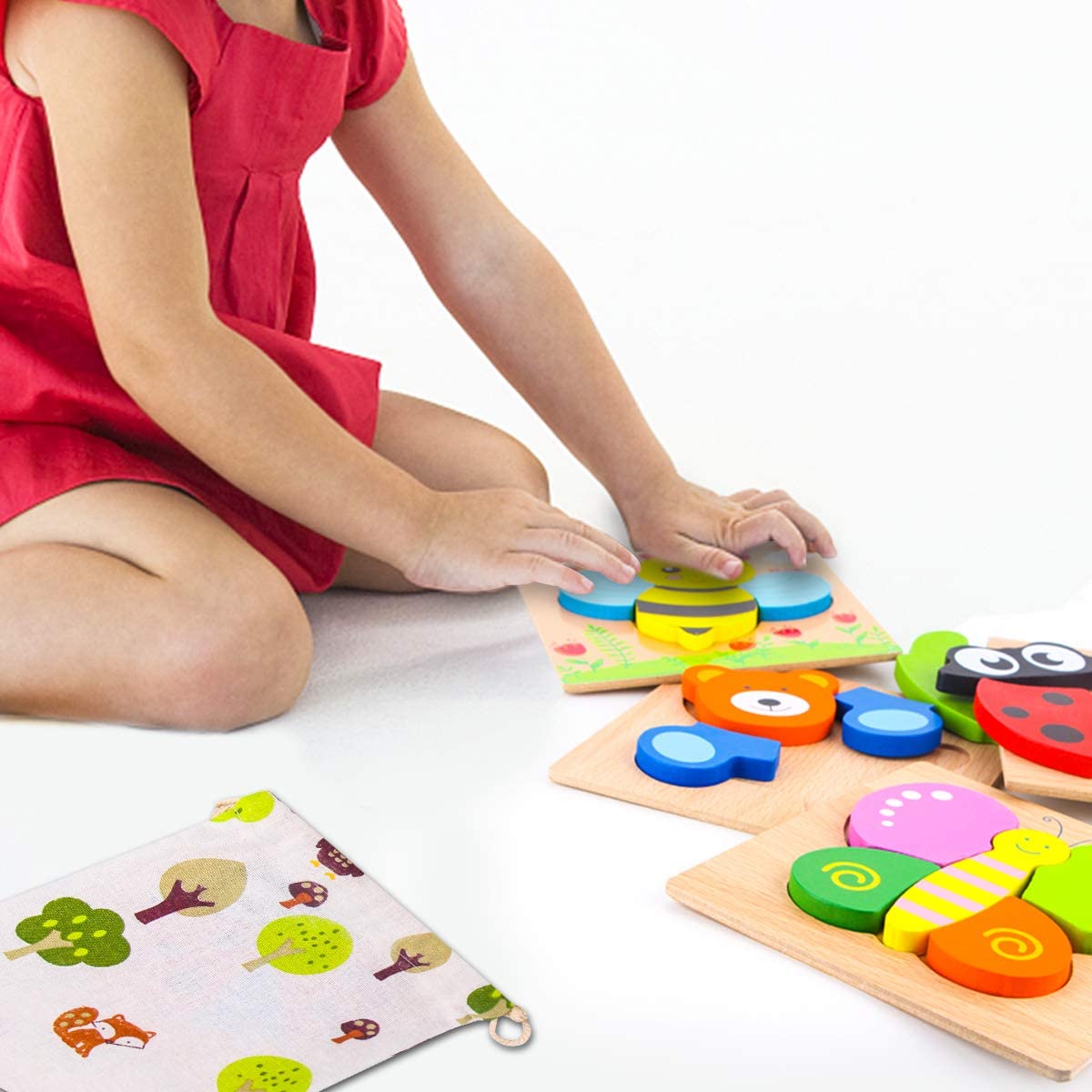 Wooden Animal Puzzles For Kids