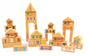 Bamboo Construction Building blocks toy 