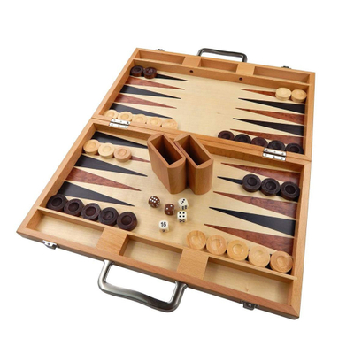 Wooden Backgammon Board Strategy Games Set 