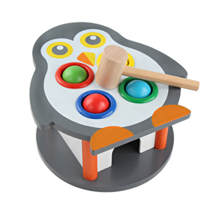 Wooden Animals Knocking Toys