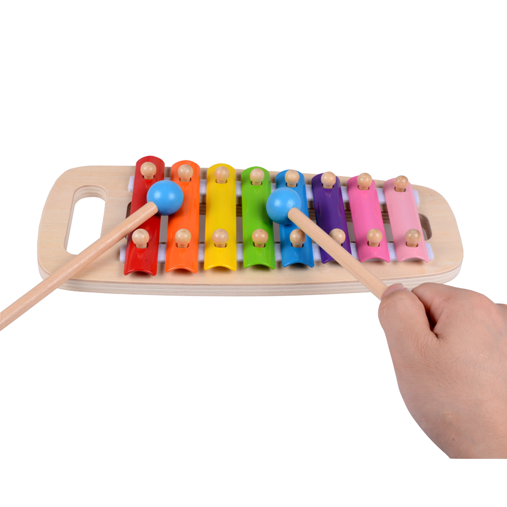 Children Educational Xylophone Wooden Hammering Pounding Toys for toddlers
