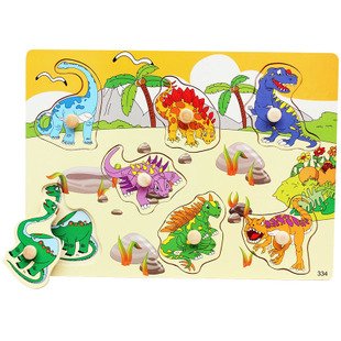 3D educational wooden jigsaw puzzle 