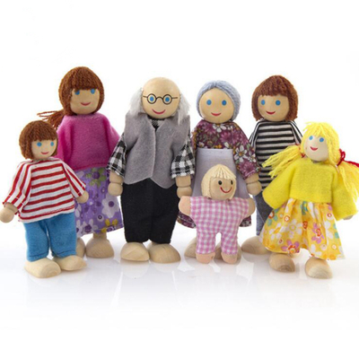 Wooden Family Doll Toys